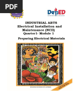 EIM 7 - Q1 - MOD1 - Preparing Electrical Materials - v1 - Clarece Grace Amatorio