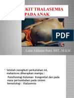 Pert. 3 Thalasemia - Penyakit Kelainan Darah