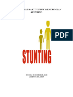 Cover UPAYA RUMAH SAKIT UNTUK MENURUNKAN STUNTING