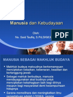 Manusia Dan Kebudayaan