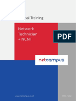 Proposal Training Network Technician + NCNT