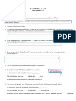 Guía #7 Matemática 6° Año - Razones