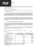 TX10 Other Percentage Tax