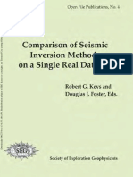 Comparison of Seismic Inversion Methods On A Single Real Data Se 1998