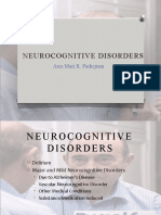 Neurocognitive Disorders: Ares Mari R. Padrejuan