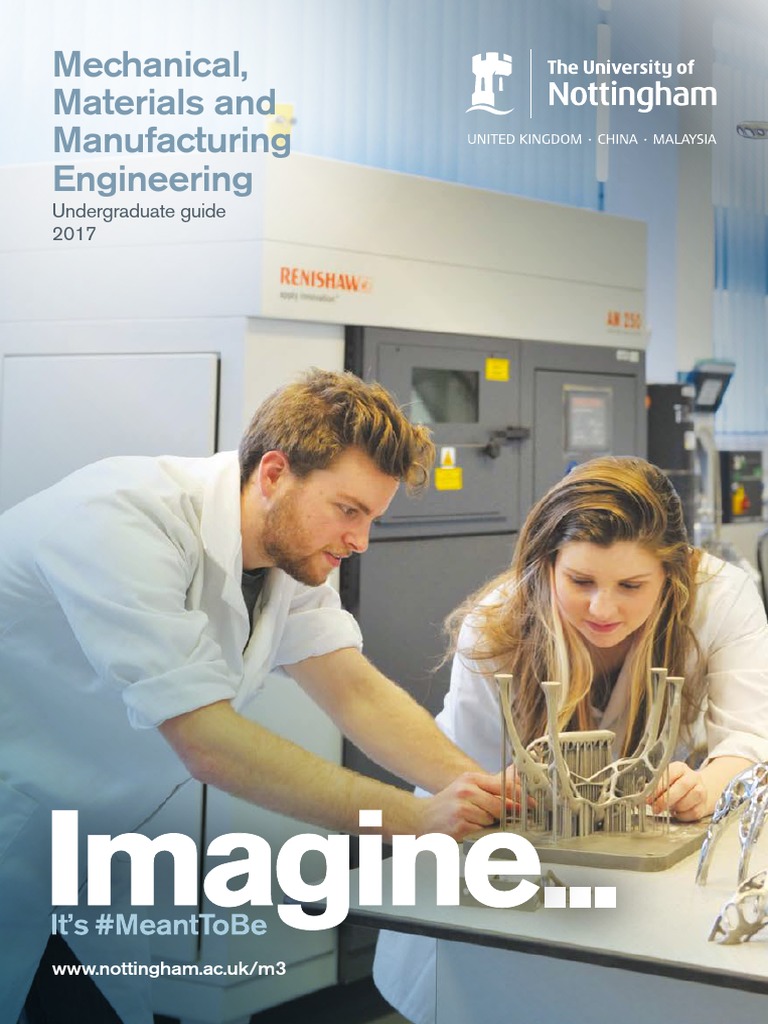 Mechanical, Materials and Manufacturing Engineering Undergraduate