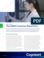 The 2020 Customer Experience: Executive Summary