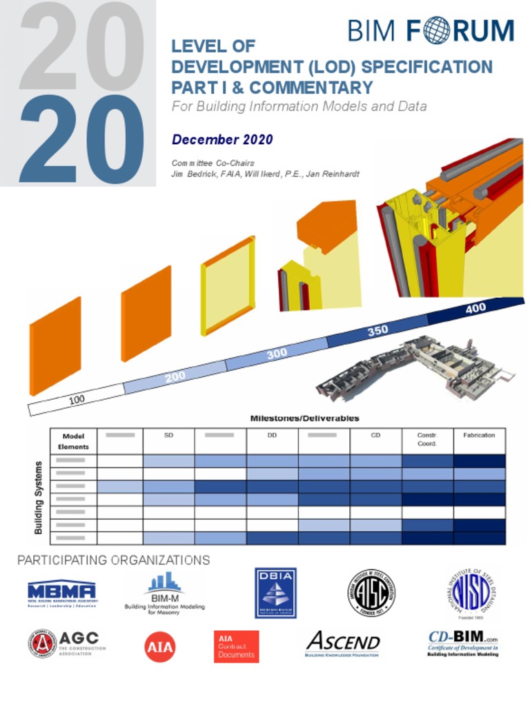 LOD Spec 2020 Part I 2020-12-31 | PDF | Specification (Technical ...