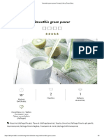 Smoothie green power Συνταγή - Άκης Πετρετζίκης