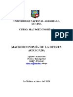 Lectura V - Macroeconomía de La Oferta Agregada