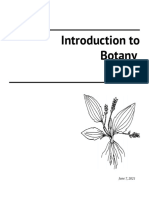 Intro Botany