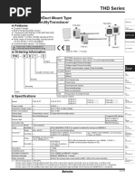 XY-MD02 Modbus RTU Sensor Overview | PDF