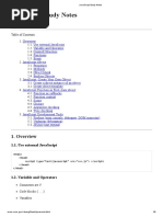 JavaScript Study Notes