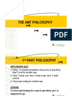 Ant Philosophy by Livebean