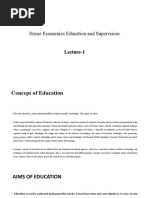 1-Concept and Aims of Education