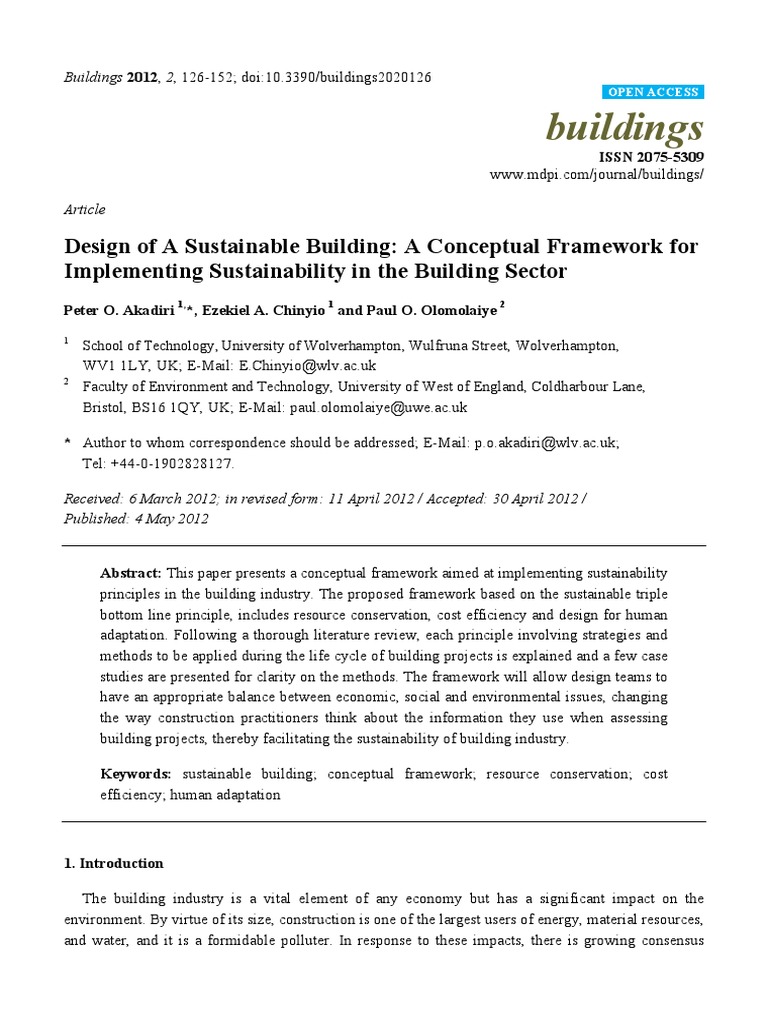 Sustainable Buildings | PDF | Green Building | Sustainability