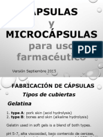 Microencapsulación y Cápsulas Farmacéuticas