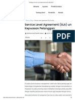 Pentingnya Service Level Agreement (SLA) Untuk Bisnis