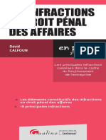 Infractions Droit Penal Affaires Extrait