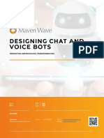 Designing Chat AND Voice Bots: Innovation-Driven Digital Transformation