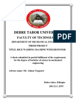 Debre Tabor University: Faculty of Technology