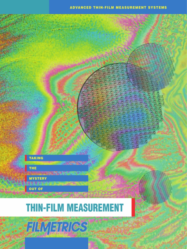 Filmetrics Tutorial Thickness Metrology Guide v3N PDF Thin Film