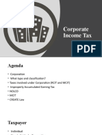 Corporate Income Tax - Basic