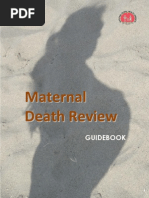 Maternal Death Review Guidebook