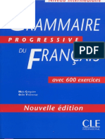 CLE International - Grammaire Progressive Du Francais Niveau Intermediare 600 Exercices (1)