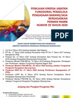 Penilaian Kinerja - PermenPANRB No. 29-2020 (22.01.2021)