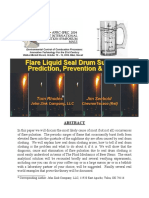 Flare Liquid Seal Drum Surging: Prediction, Prevention & Proof