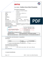 Sodium Hexametaphosphate