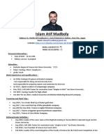 Islam Atif CV