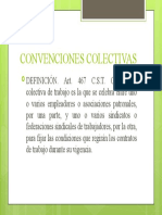 CONVENCIONES COLECTIVAS Definicion