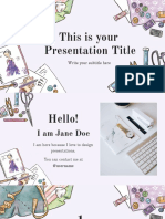 Elsie Free Presentation Template