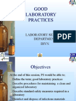 Good Laboratory Practices: Laboratory Services Department Ihvn