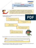 FICHA DIA 3 S 37 CIENCIA 2do Grado