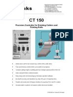 Precision Controller For Rotating Cutters and Printing Rolls