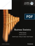 Business Statistics: Global Edition