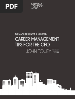 Career Management Tips For The CFO