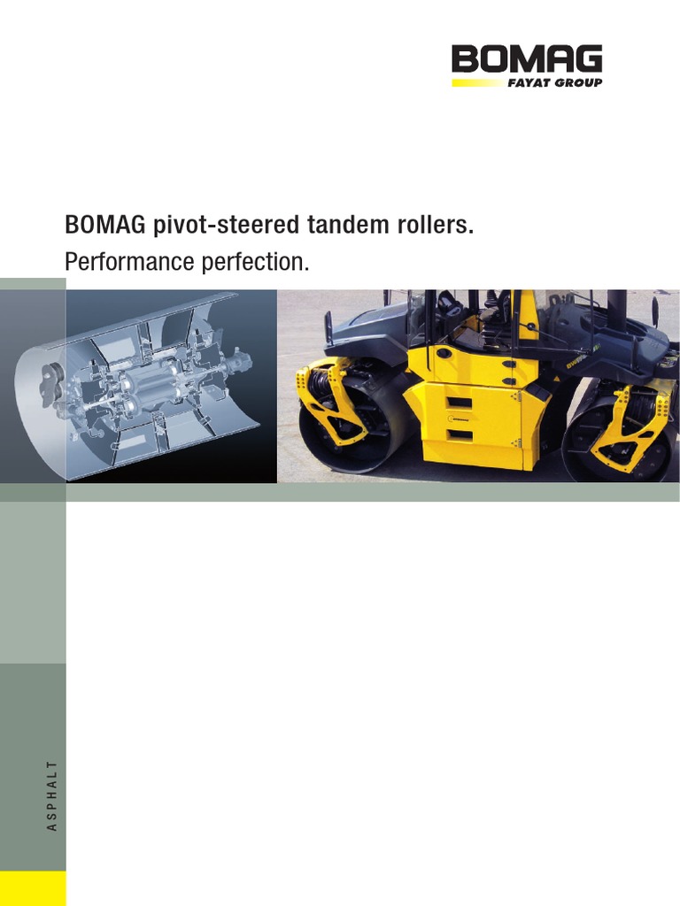 Bomag BW 174 Ap-4 | PDF | Steering | Tire