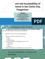 Development and Acceptability of Milk Fish Siomai in San Carlos City, Pangasinan