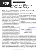 Economical & Effective Cold Storage Design