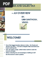 Download new gst ppt by Sivaraman Santhosh SN51878411 doc pdf