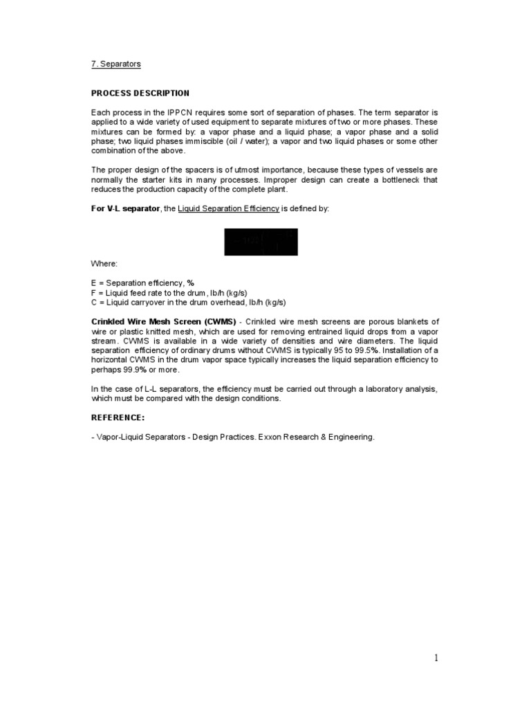 Separators | PDF