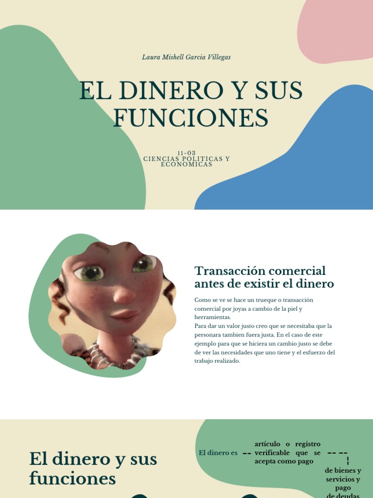 El Dinero y Sus Funciones | PDF | Dinero | Permuta