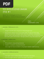 Tes intelegensi umum (tiu) #1