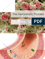 The Hemostatic Process: Pharmaceutical Clinical Pharmacy