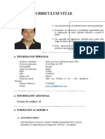 CV Simple