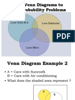 Using Venn Diagrams To Solve Probability Problems